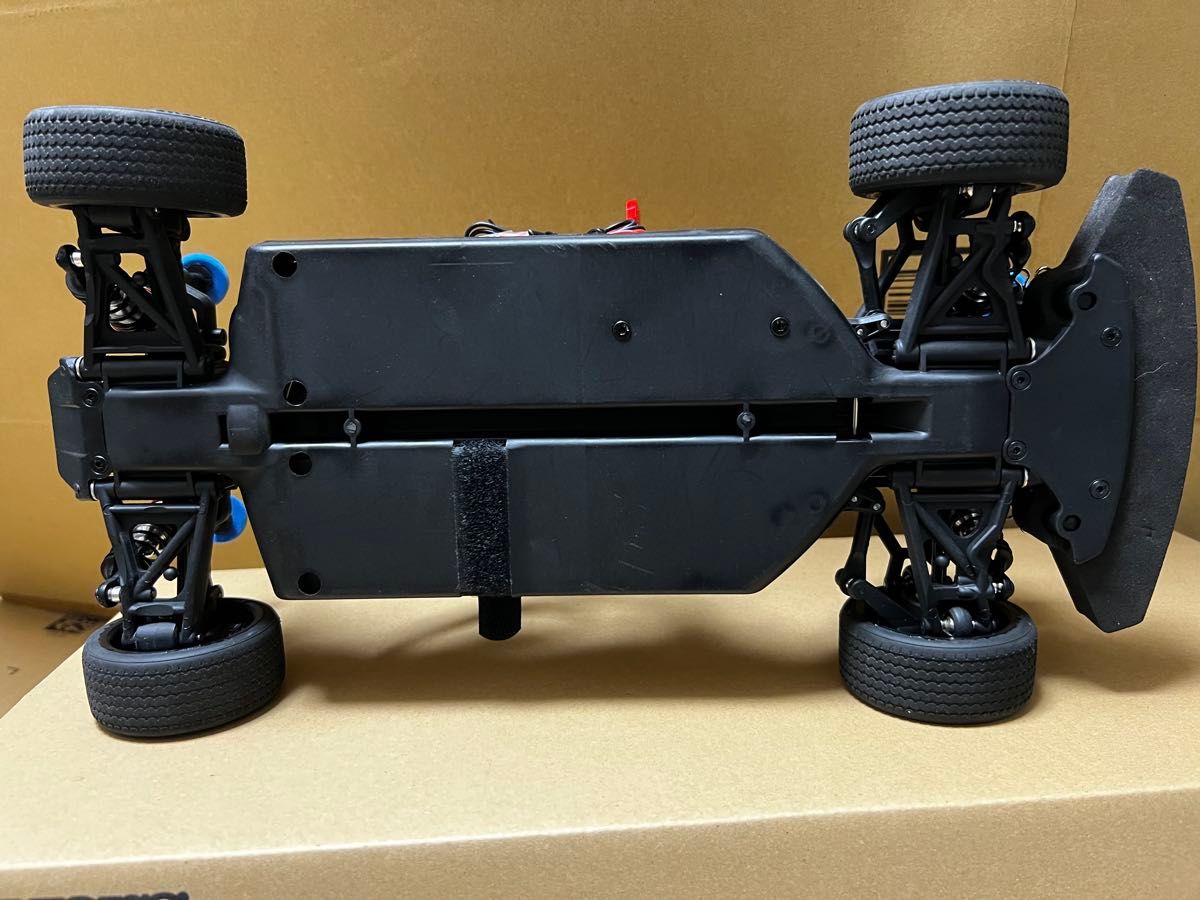 京商 Z28カマロ 550モーター カスタム塗装 LED プロポ付きセット 25日