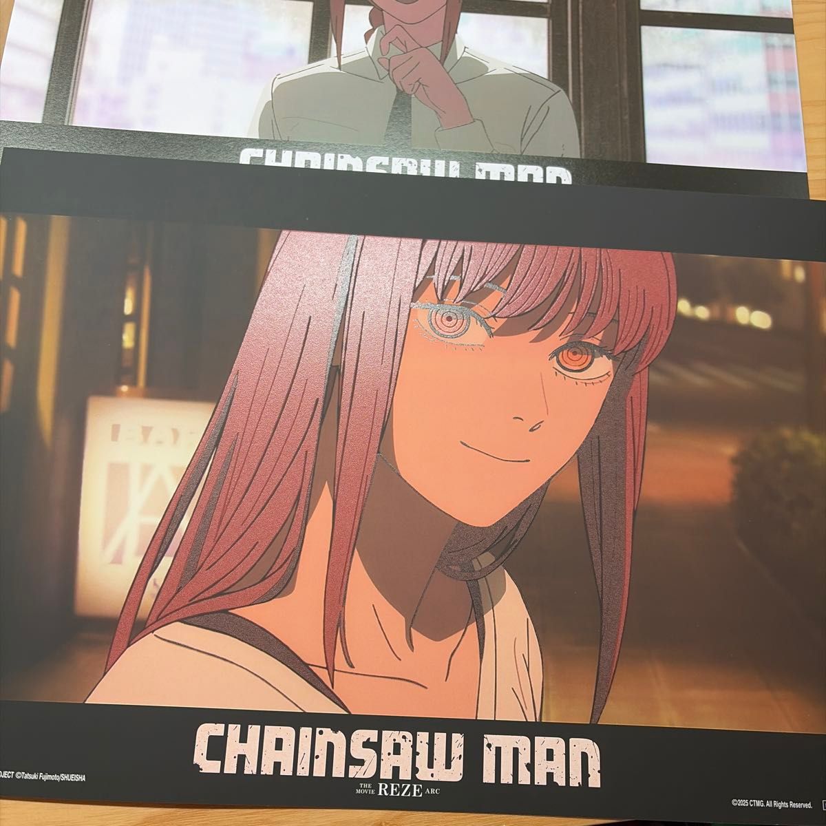 台湾限定 マキマ 夜光/香り レゼ 夜光/香り 特殊加工A3ポスター