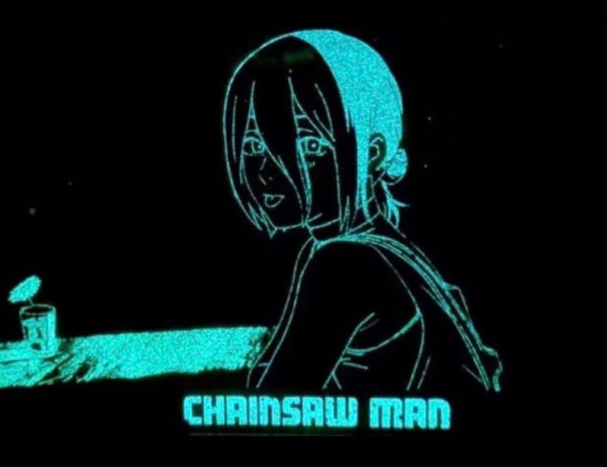 台湾限定 マキマ 夜光/香り レゼ 夜光/香り 特殊加工A3ポスター