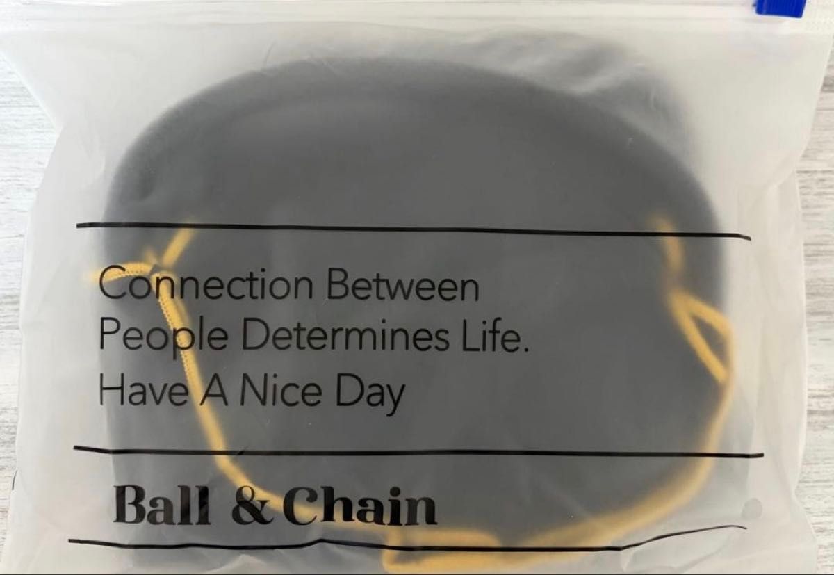正規品】染織いわもとBall&Chain コラボ Mサイズ ブラック 正規品