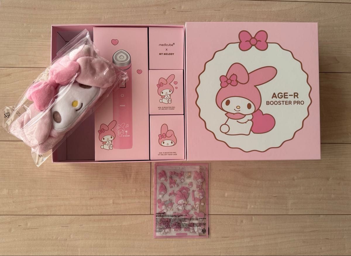 正規品 【medicube】AGE-Rブースタープロ Xマイメロ 美顔器 サンリオ