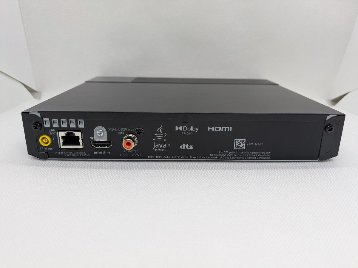 2025年製】 SONY BDP-S1700/K ブルーレイディスク DVD プレーヤー 付属