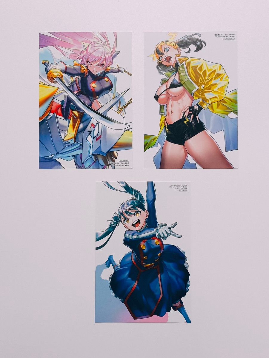 プレミア品 魔都精兵のスレイブ 18 19 20 アニメイト限定特典 イラスト