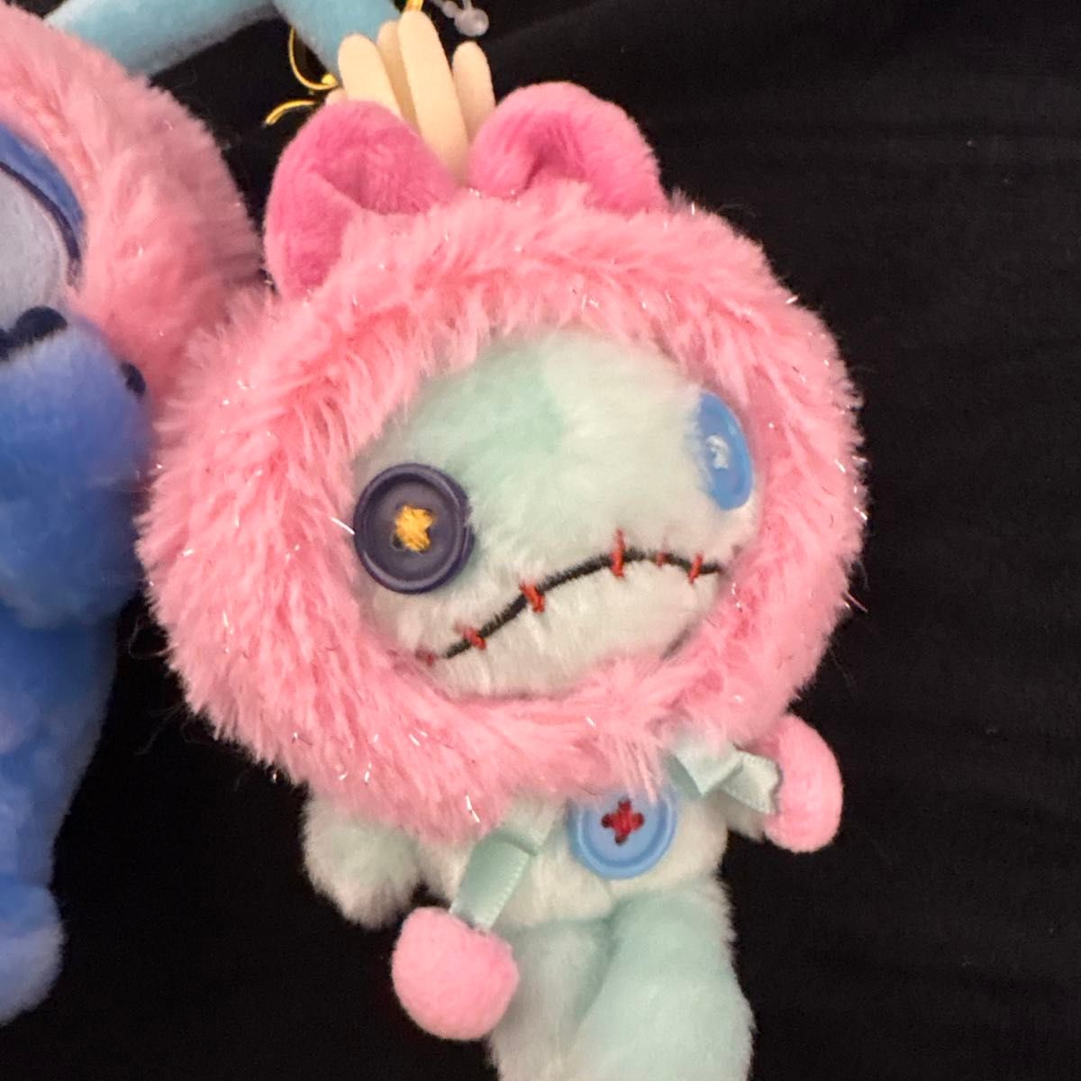 新品タグ付き】スティッチ&スクランプ さくらんぼ ぬいぐるみ