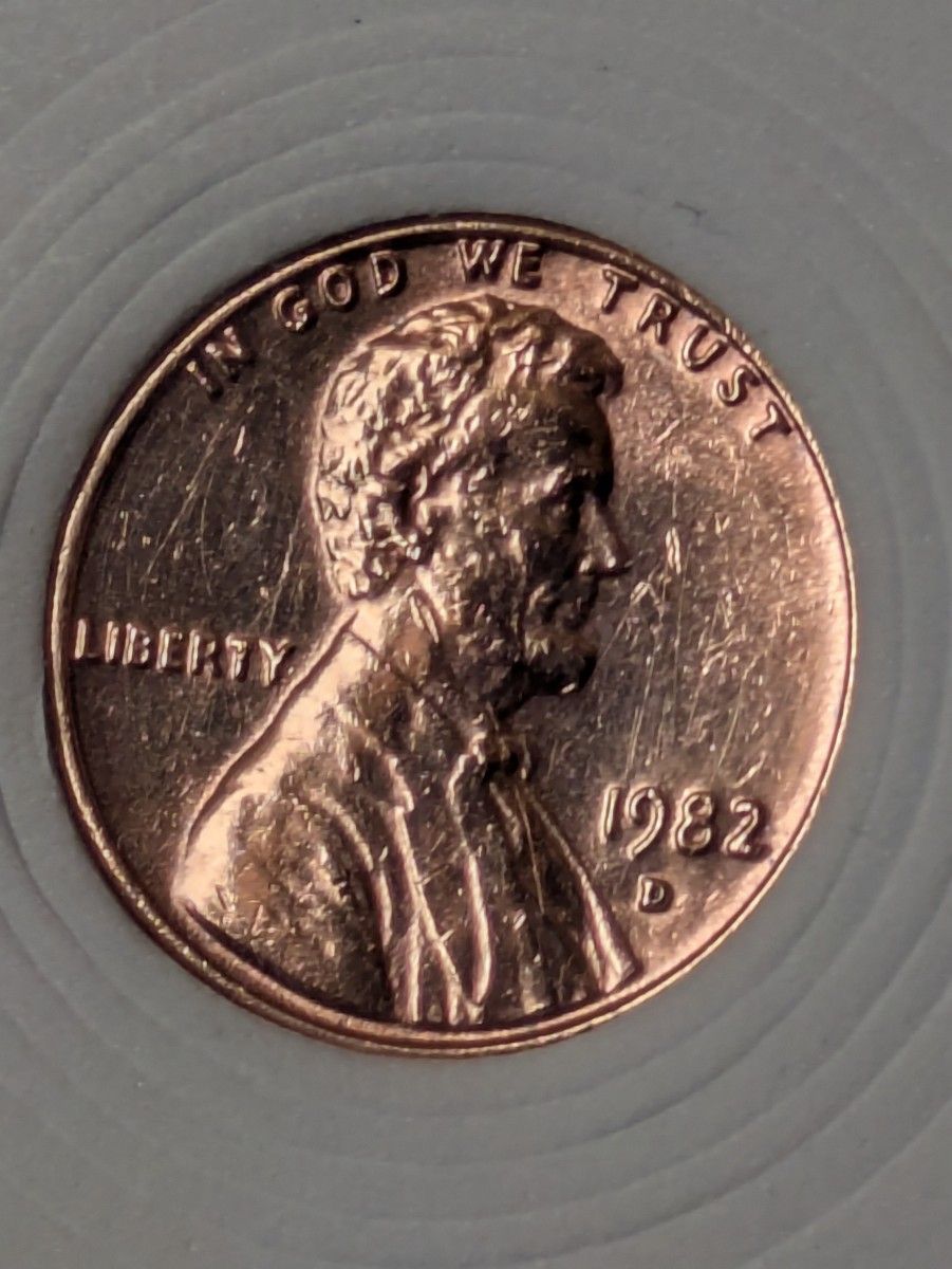 アメリカ 1セント硬貨 リンカーン 1982年 D 古銭 コイン｜Yahoo!フリマ