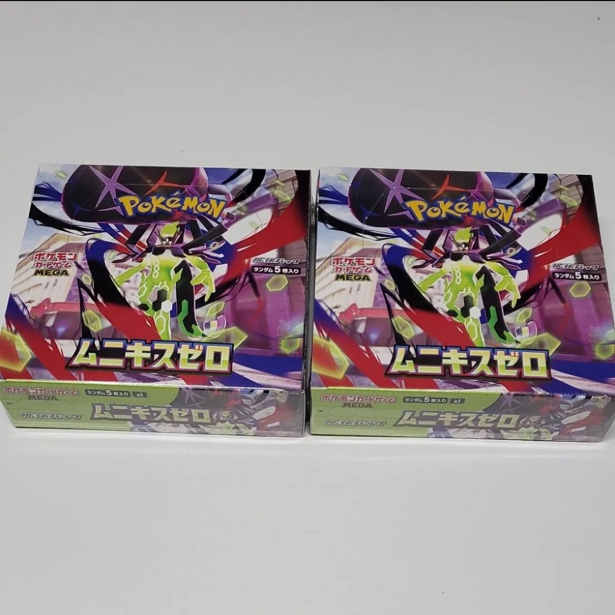 ムニキスゼロ シュリンク付き 2BOX 新品未開封 コンビニ購入 ポケモン
