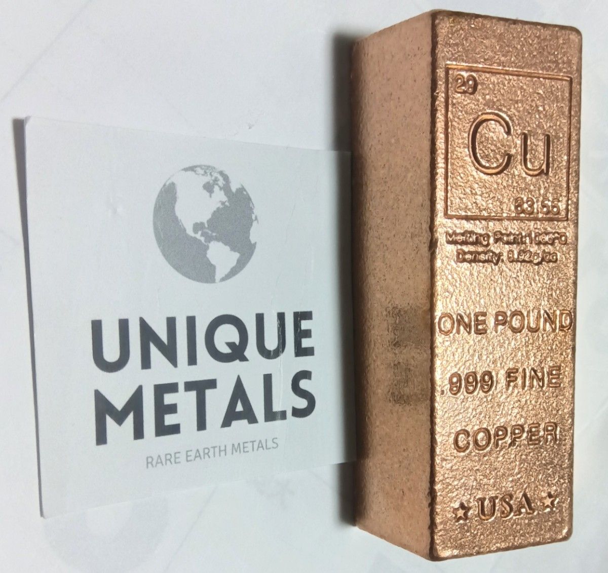 純銅 インゴット 1Pound 1ポンド Fine copper 銅純度 99 9