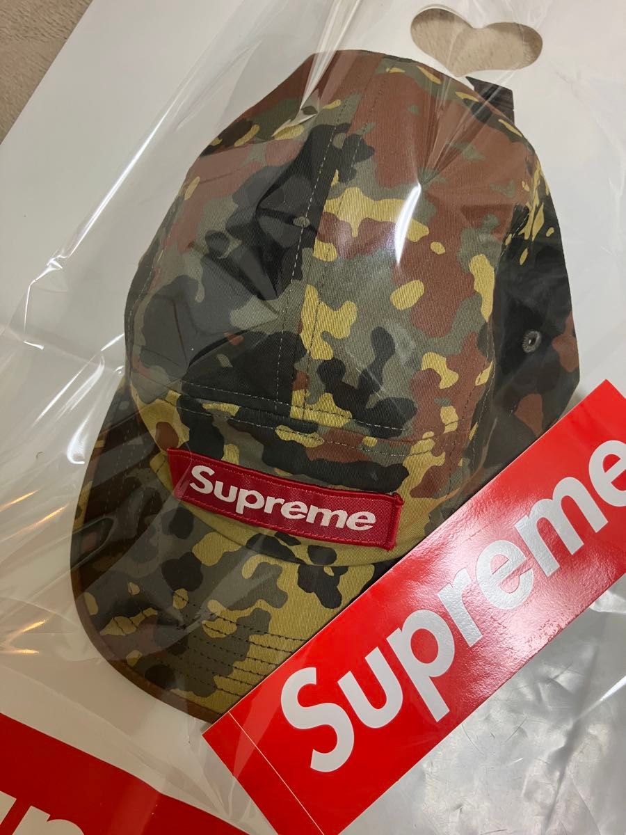 新品 Supreme Military Camp Cap Camo カモ 迷彩 キャップ ボックス