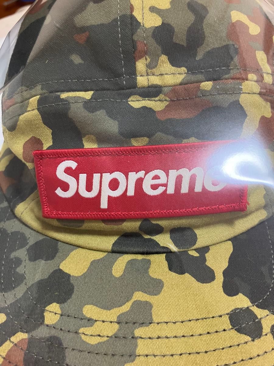 新品 Supreme Military Camp Cap Camo カモ 迷彩 キャップ ボックス