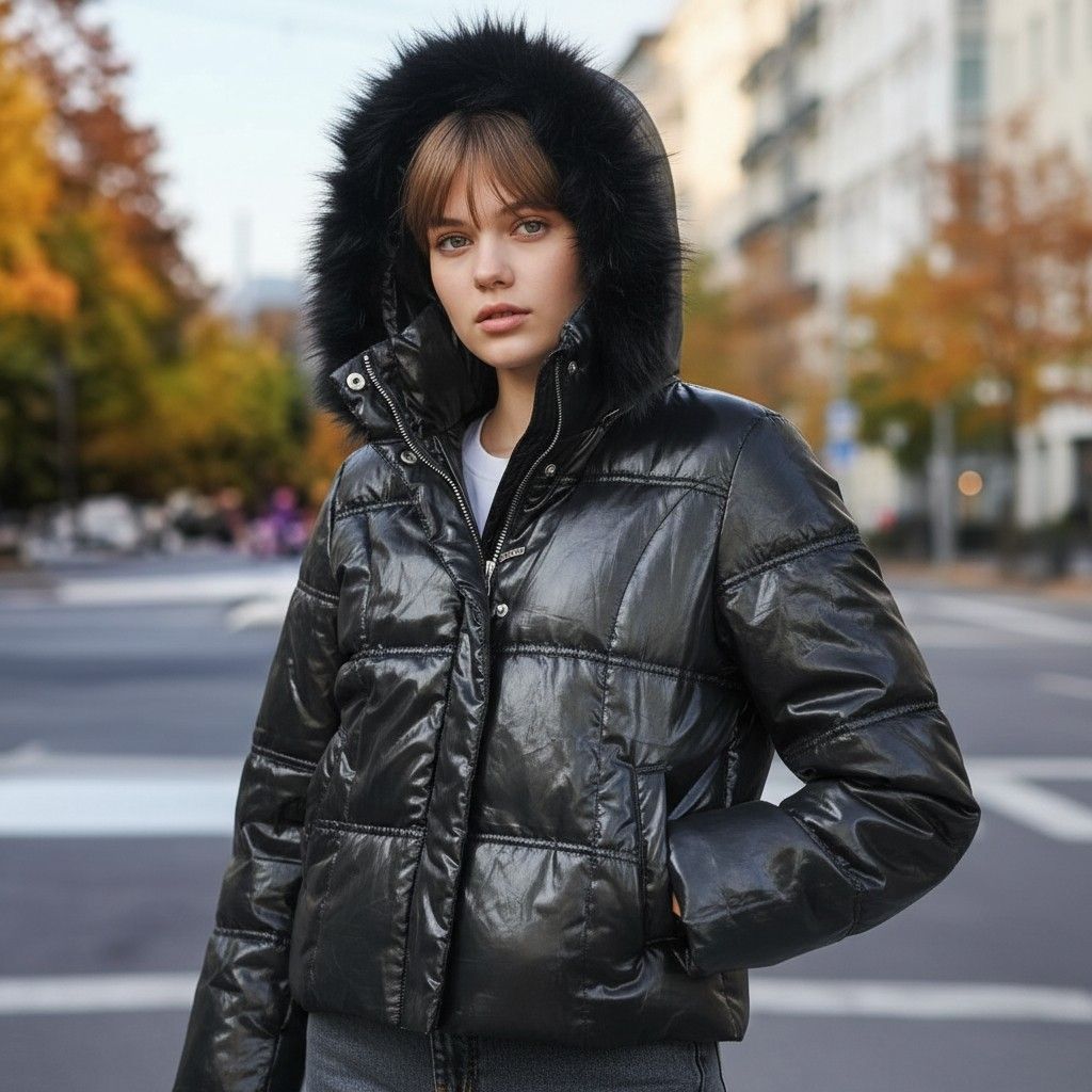 00s archive far down jacket y2k 平成 ギャル 黒 ダウンジャケット