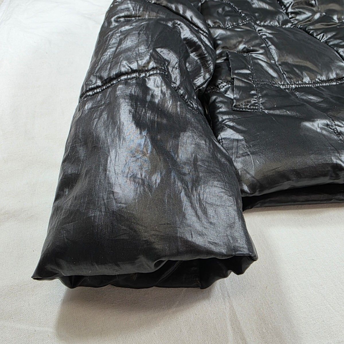 00s archive far down jacket y2k 平成 ギャル 黒 ダウンジャケット
