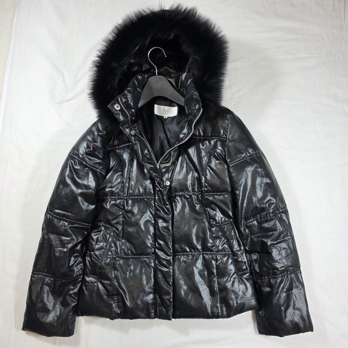 00s archive far down jacket y2k 平成 ギャル 黒 ダウンジャケット