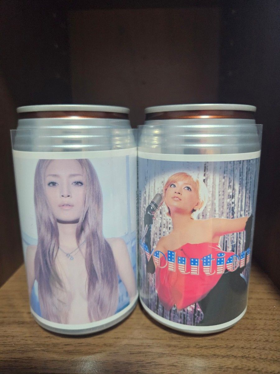 浜崎あゆみ オリジナルラベル缶 烏龍茶 サントリーayu缶 ステッカー