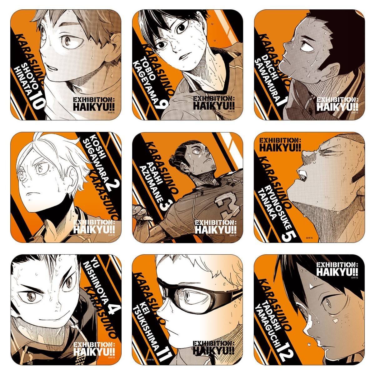 連載完結記念 ハイキュー 展 コースター 5個セット｜Yahoo!フリマ（旧