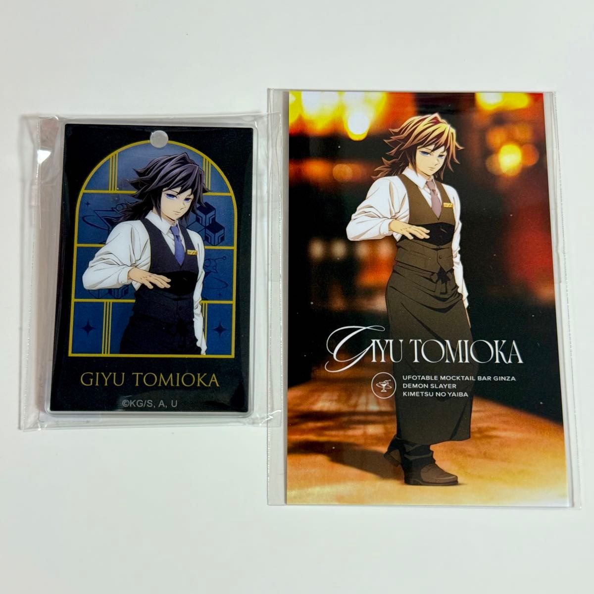 鬼滅の刃 モクテルバー ロト 冨岡義勇 第二弾 フォトカード アクリル