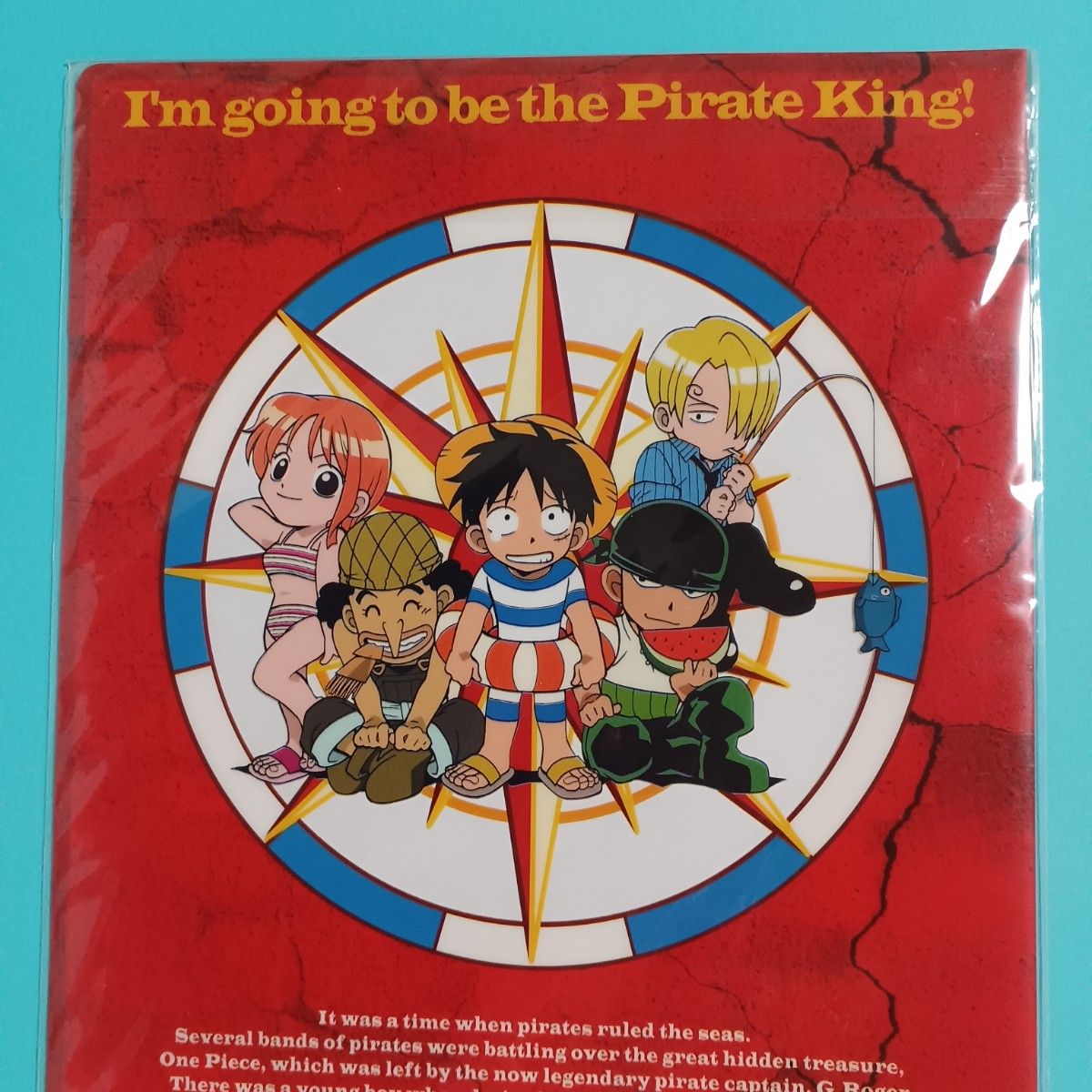 初期ONE PIECE】ワンピース クリアファイル ルフィ ゾロ ナミ サンジ