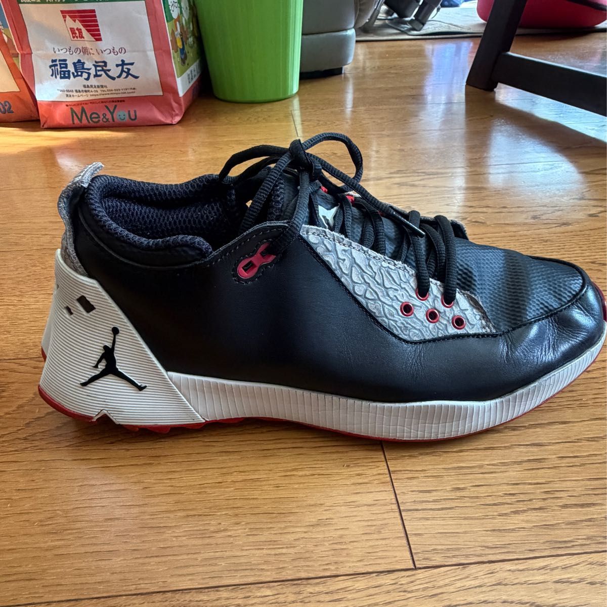 NIKE AIR JORDAN ADG2 ゴルフシューズ ブラック レッド｜Yahoo!フリマ