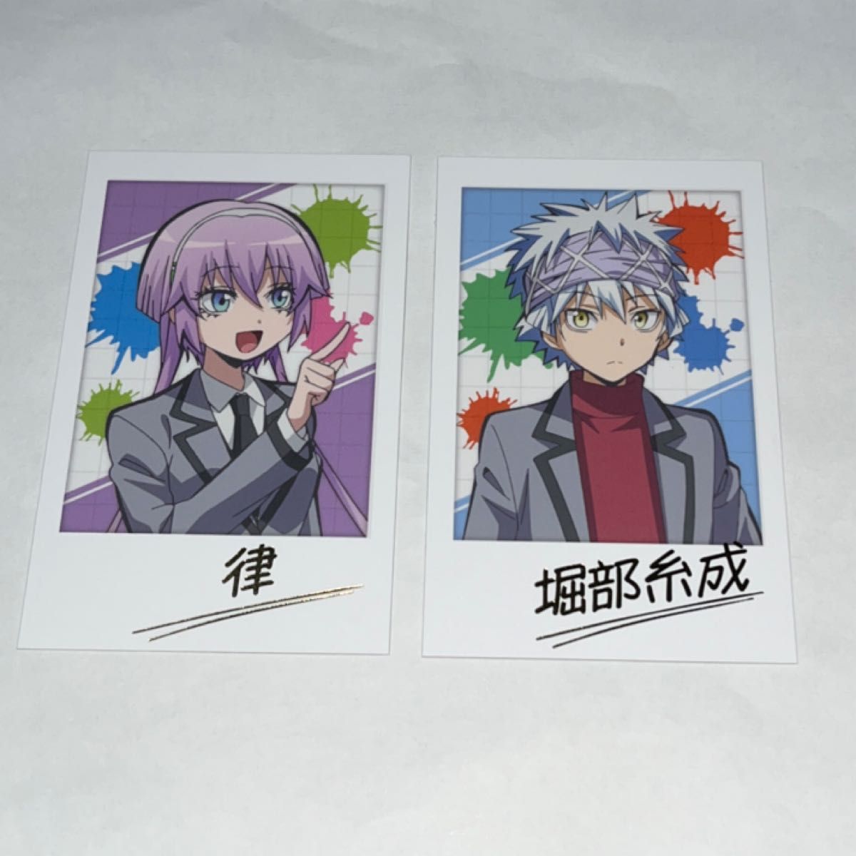 暗殺教室 ポラロイド風カード 律・堀部イトナ｜Yahoo!フリマ（旧PayPay