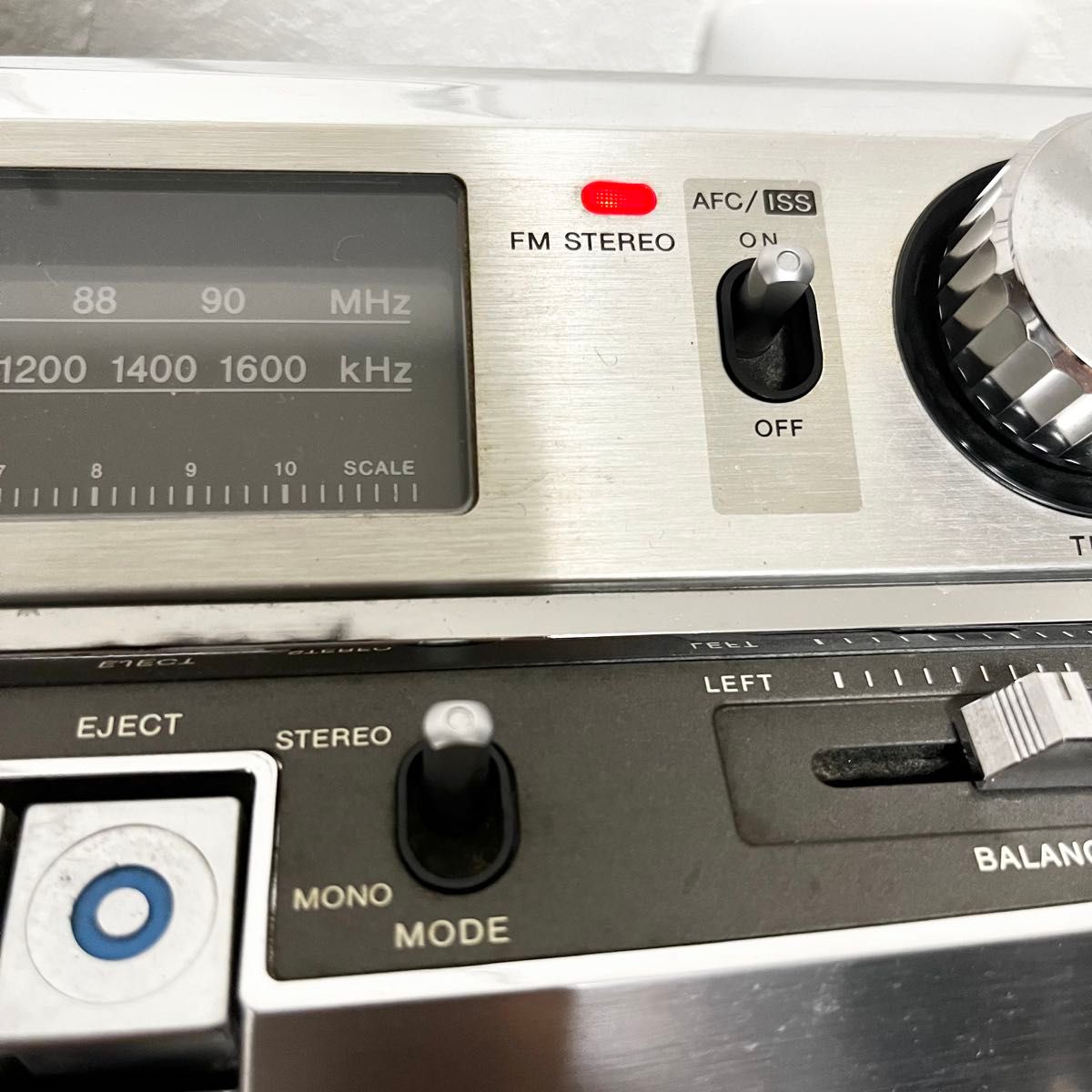 極美品】SONY CF-3800 昭和レトロ 高級ラジカセ 動作品 4スピーカー