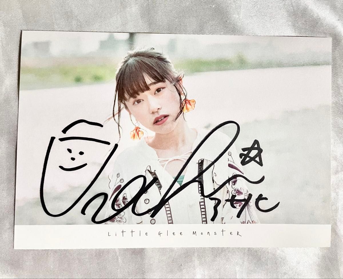 Little Glee Monster 好きだ サイン入りポストカード Little Glee