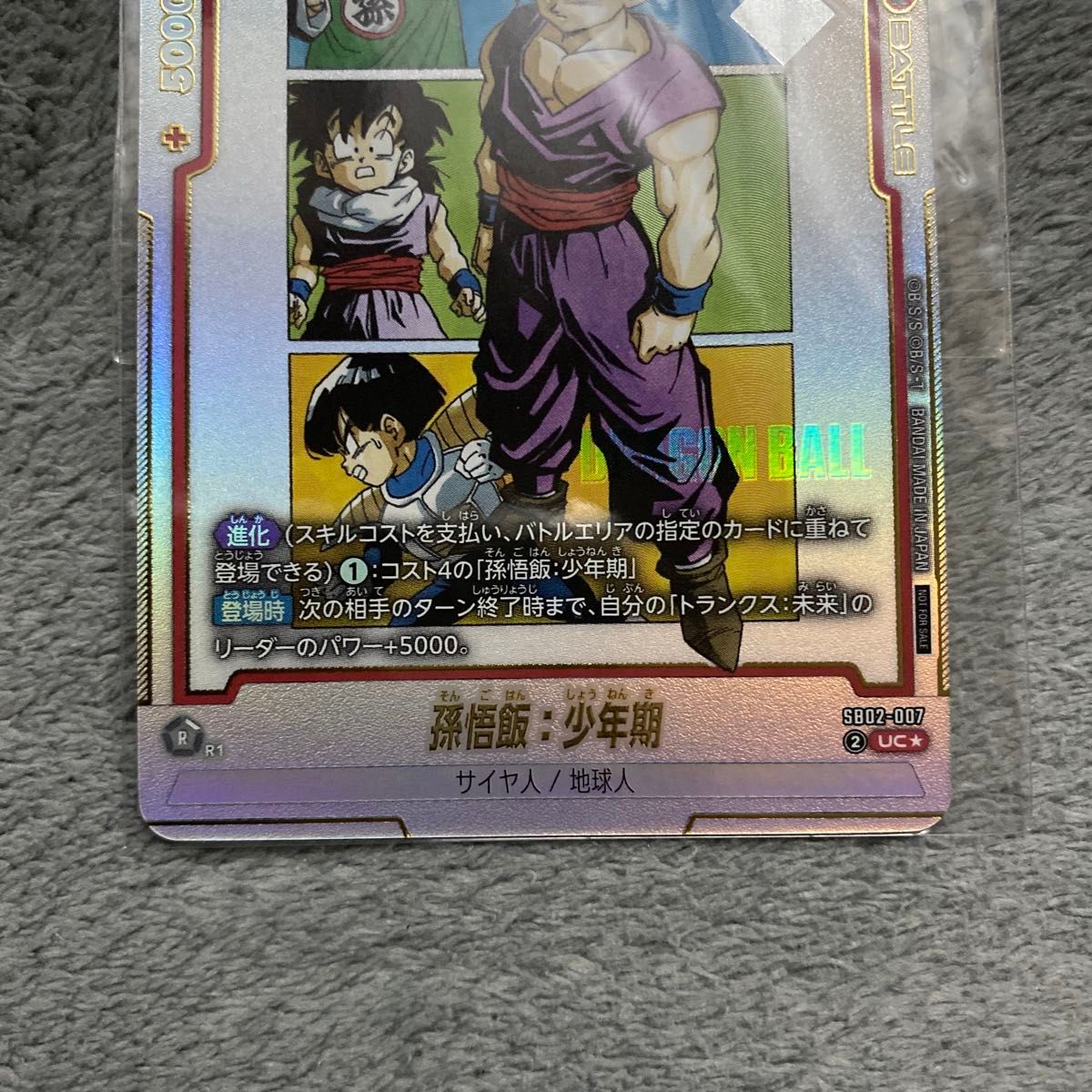 孫悟飯 少年期 アルバト 優勝 アルティメットバトル優勝景品 孫悟飯