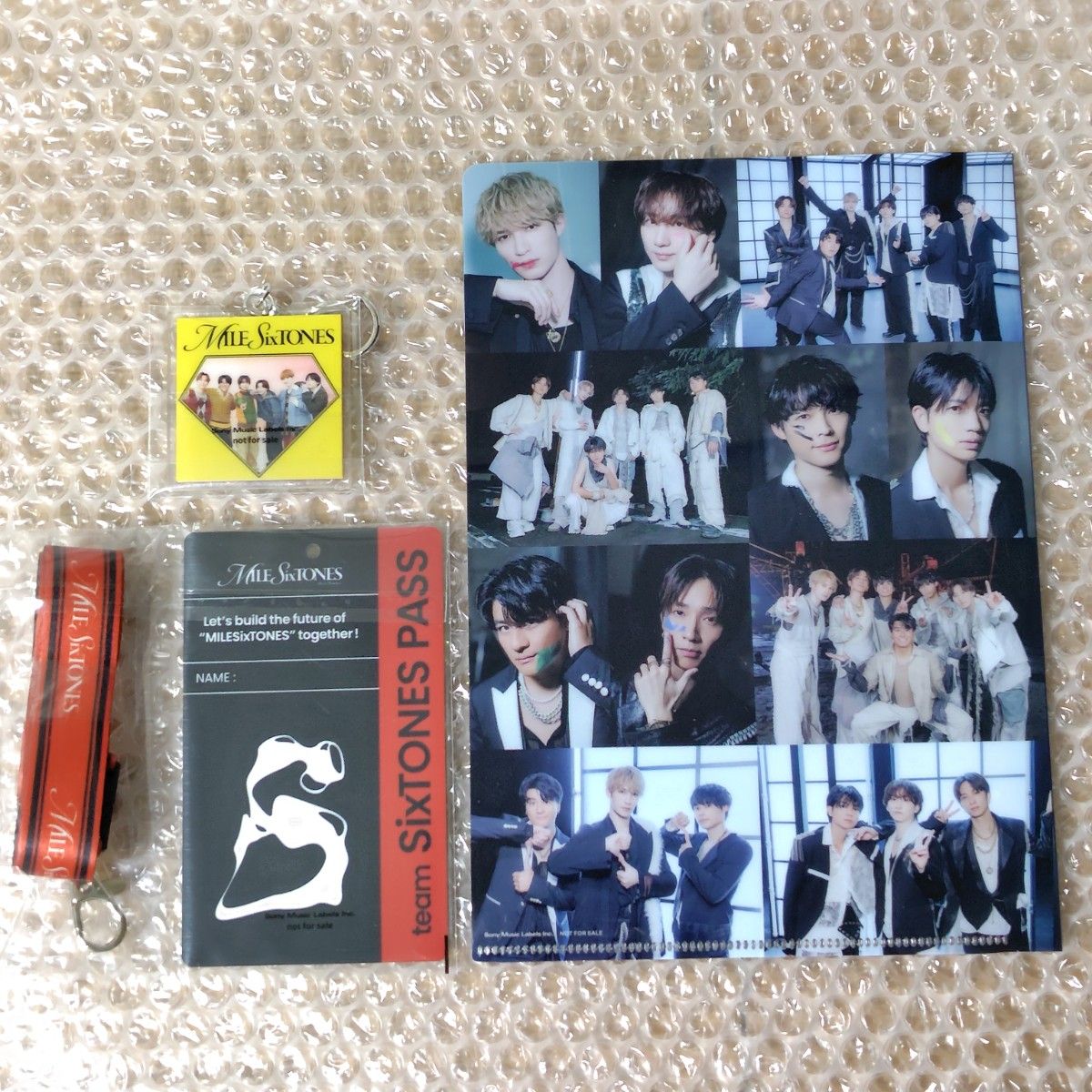 SixTONES ベストアルバム MILESixTONES 特典3点セット 初回盤A 初回盤B