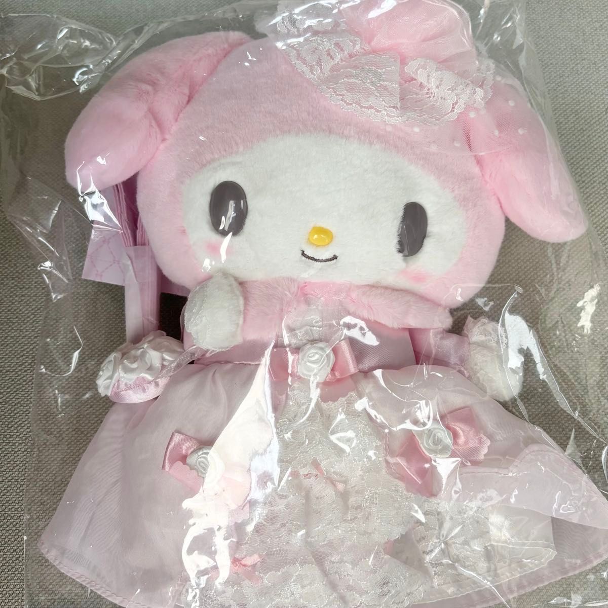 レディマイメロディ マイメロ ぬいぐるみ風ショルダーバッグ サンリオ