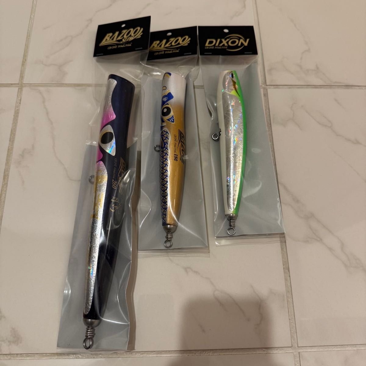 3種セット バズー260スリム バズー180 ディクソン180 cbone cb one