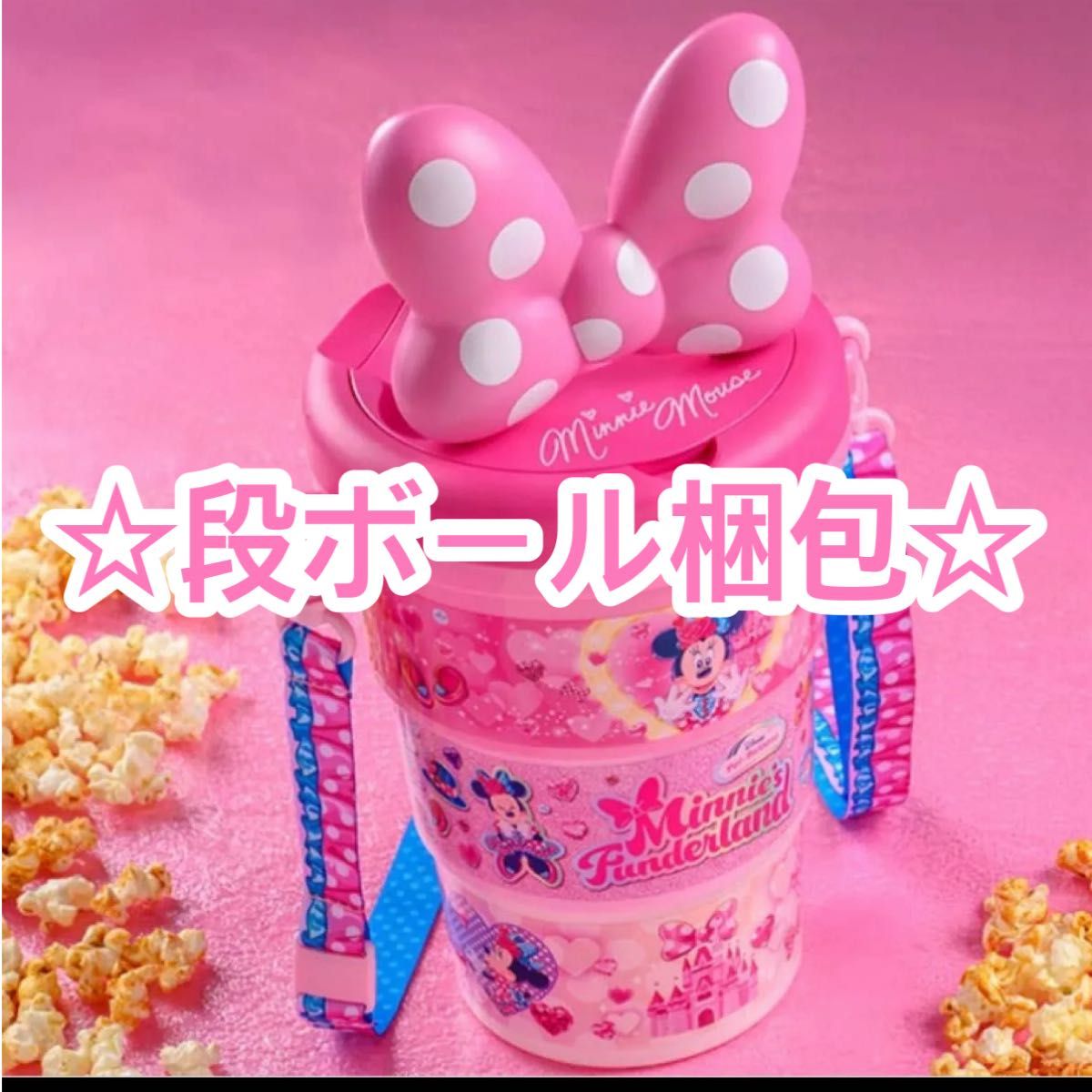 ディズニー ミニー ポップコーンバケット パルパルーザ ミニーのファン