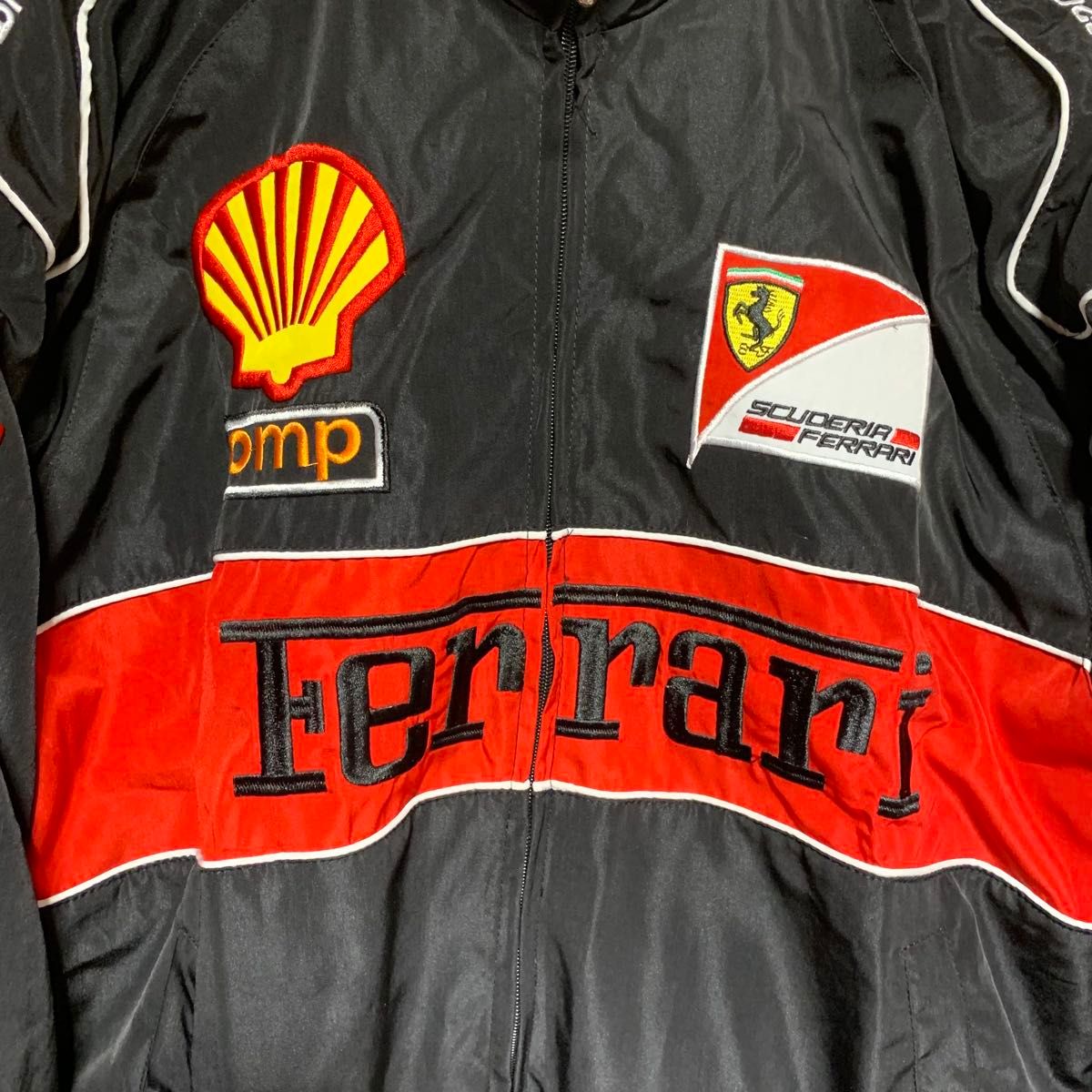 フェラーリ Ferrari レーシングジャケット F1 ブルゾン レプリカ 刺繍