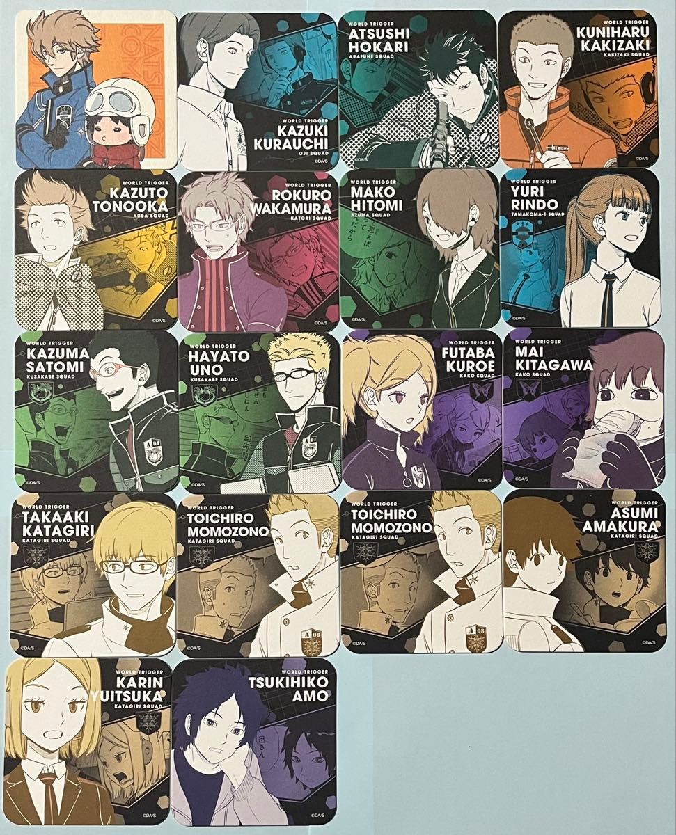 ワールドトリガー アートコースター｜Yahoo!フリマ（旧PayPayフリマ）