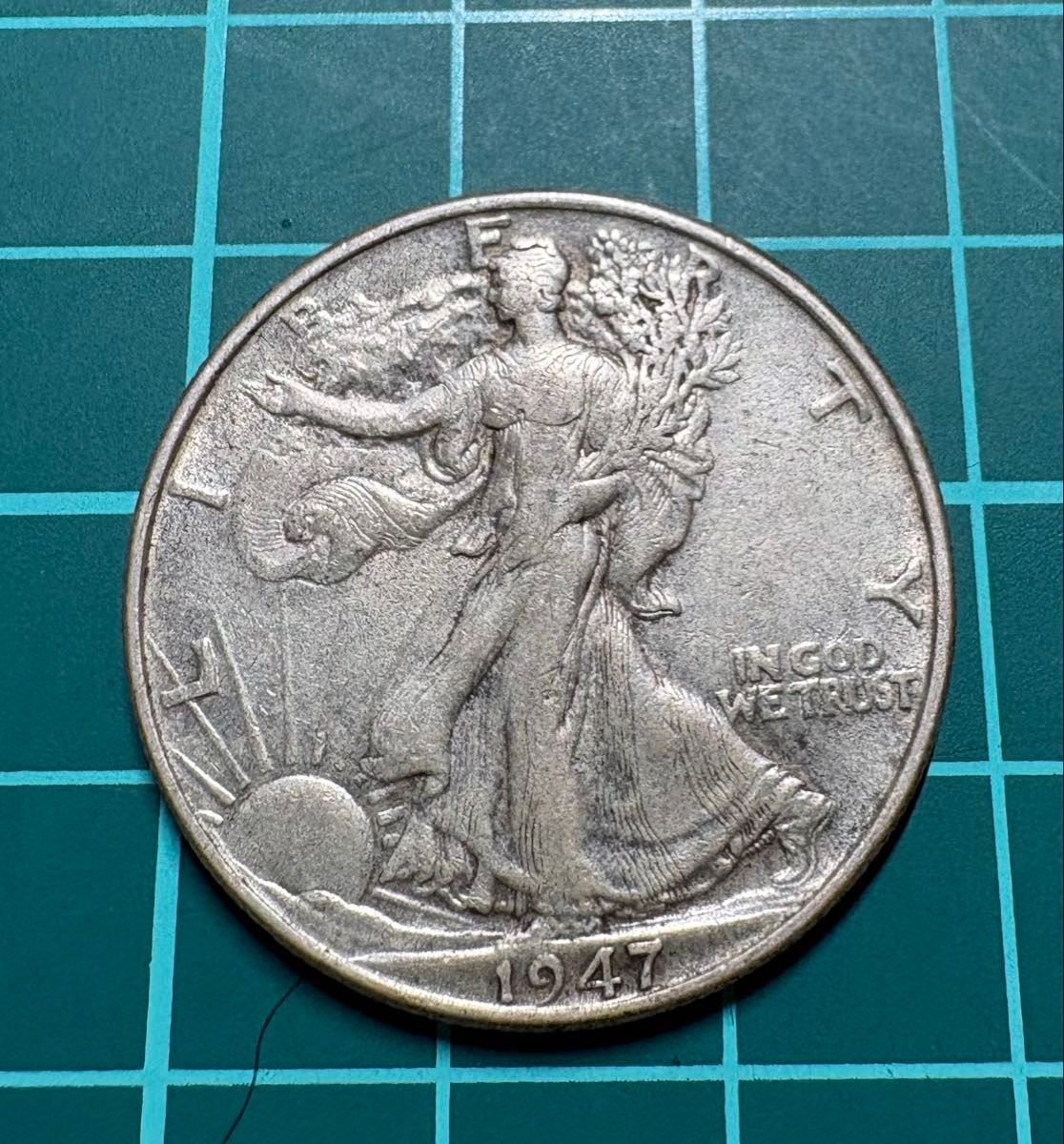 ウォーキングリバティ ハーフダラー 1945年 3枚セット 1945年