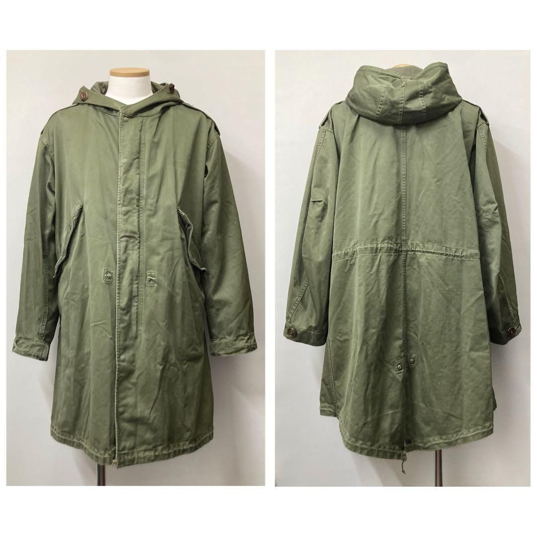 最初期サテンのS】米軍実物 M51 フィッシュテール モッズコート フル