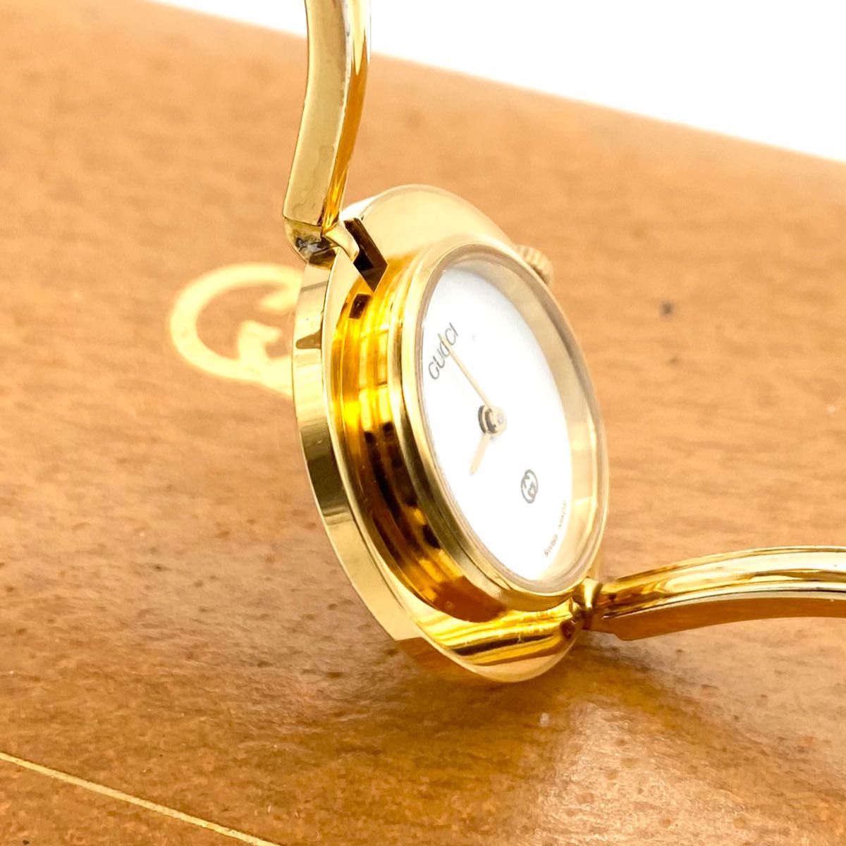 GUCCI チェンジベゼル腕時計 電池交換済 動作確認済 良品 稼働