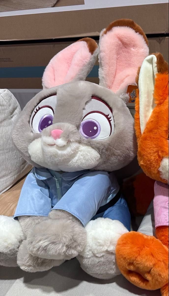 ズートピア2 ジュディ ニック ぬいぐるみ コストコブランケット入り