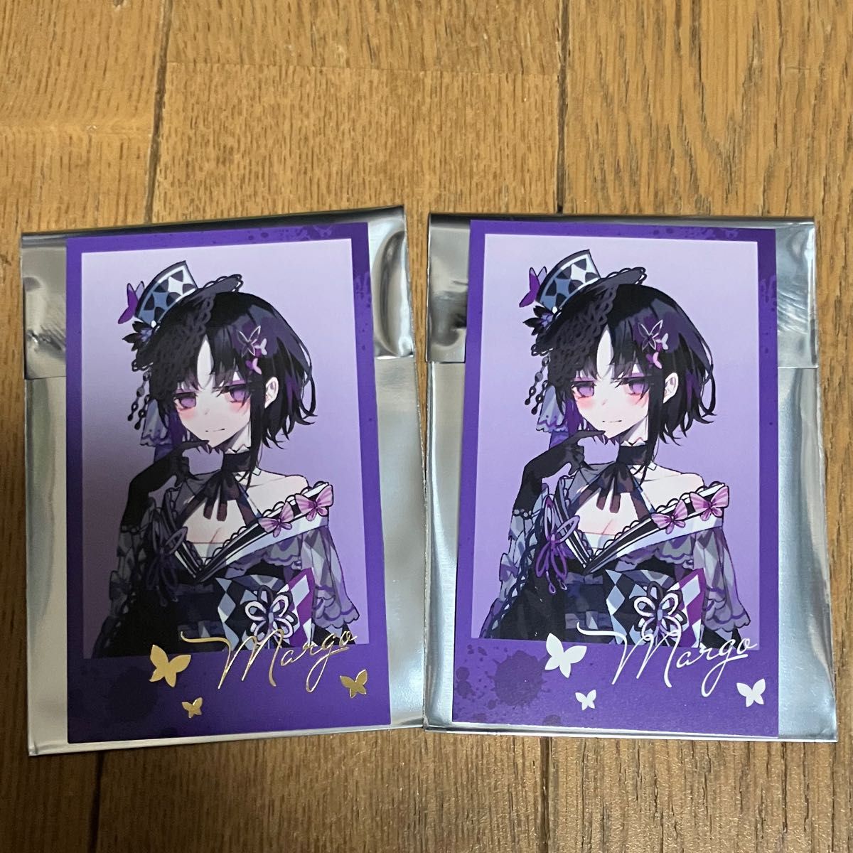 2枚 魔法少女ノ魔女裁判 まのさば 宝生マーゴ 中国 チェキ風カード