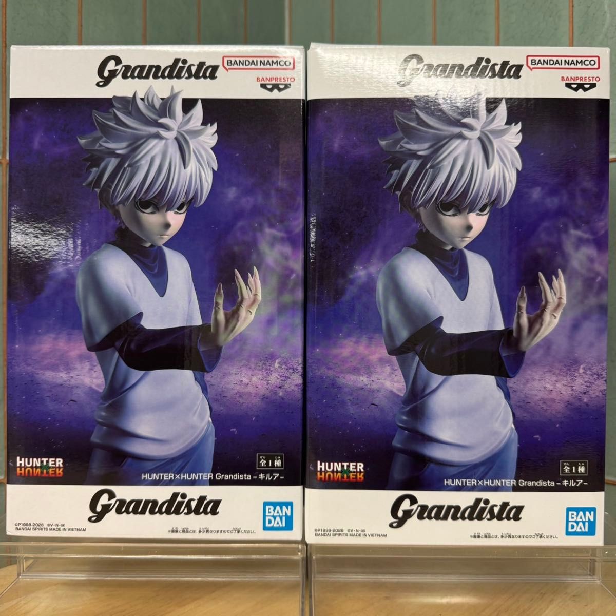 HUNTER×HUNTER ハンターハンター Grandista キルア フィギュア 2個