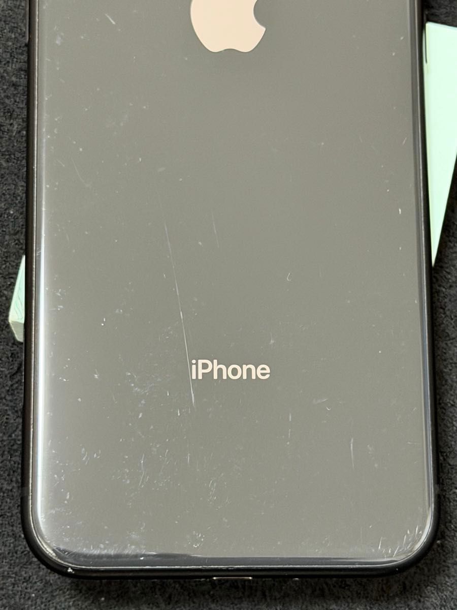 iPhone XR Black 64GB SIMフリー 背面割れ 動作確認済 iPhone XR Black