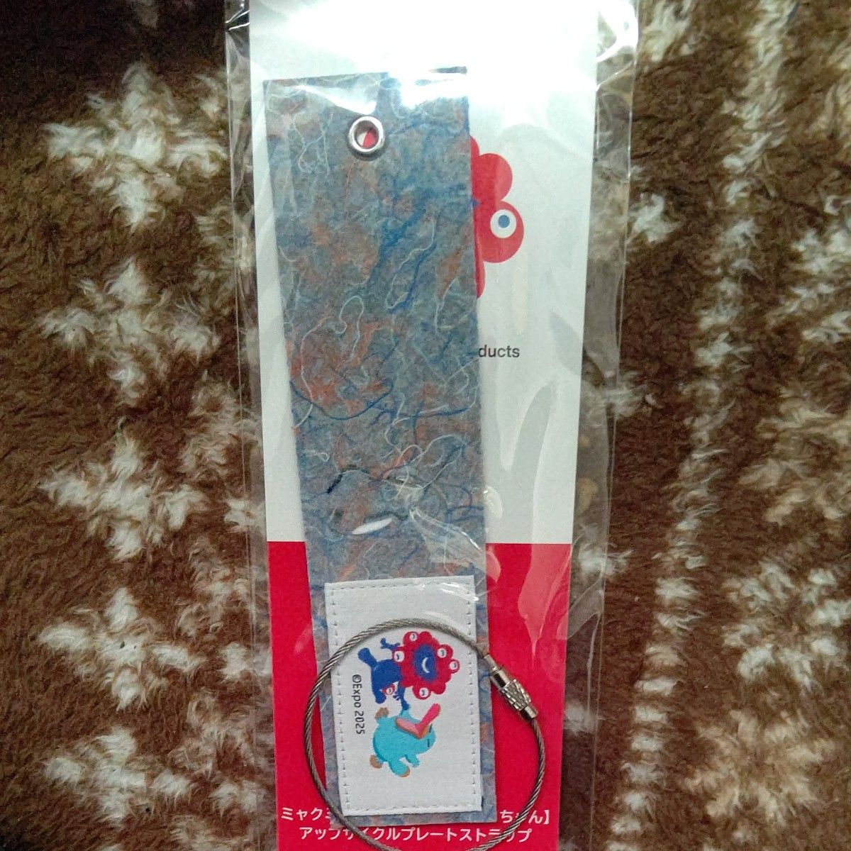 EXPO 2025 ミャクミャク イコちゃん アップサイクルプレートストラップ