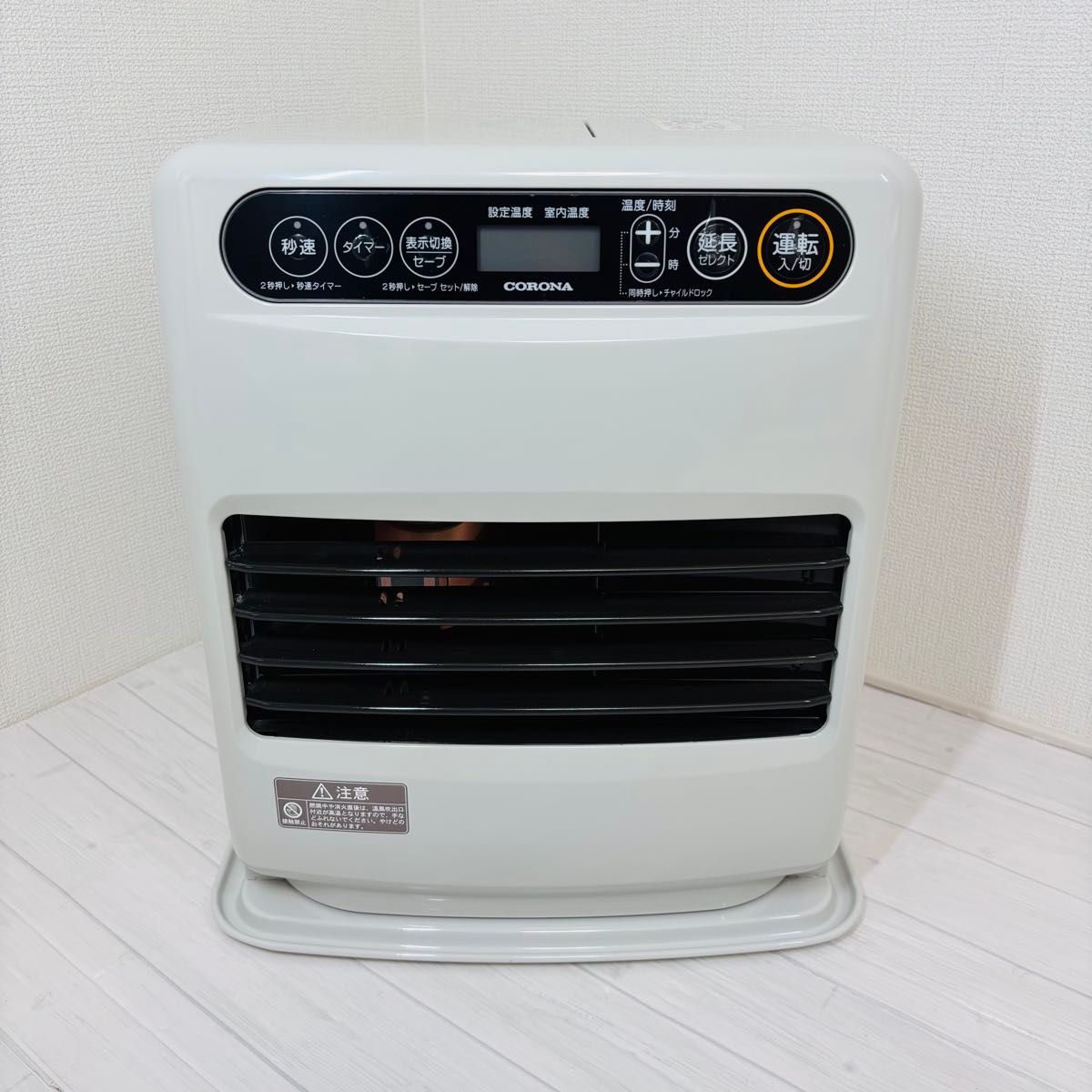 美品】CORONA 石油ファンヒーター FH-G3223Y-W 2023年製 コロナ 暖房