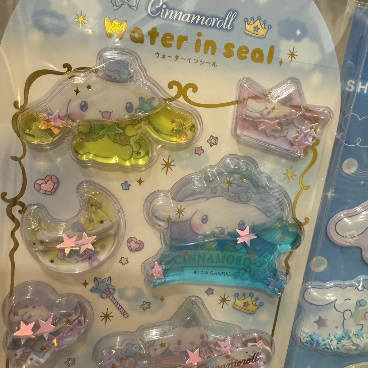 国内正規品】 サンリオ シナモロール ウォーターインシール ボンボン