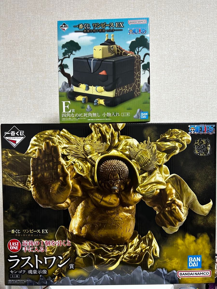 一番くじ ワンピース EX 悪魔を宿す者達 ラストワン賞 センゴク 魂豪示