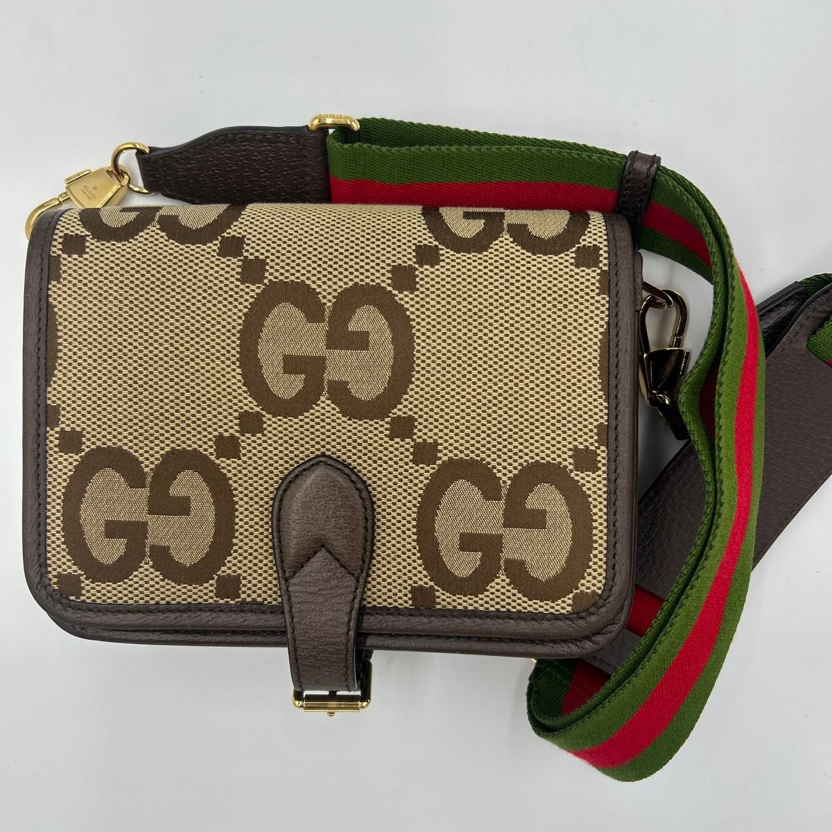 GUCCI ジャンボGG オフィディア ショルダーバッグ シェリーライン