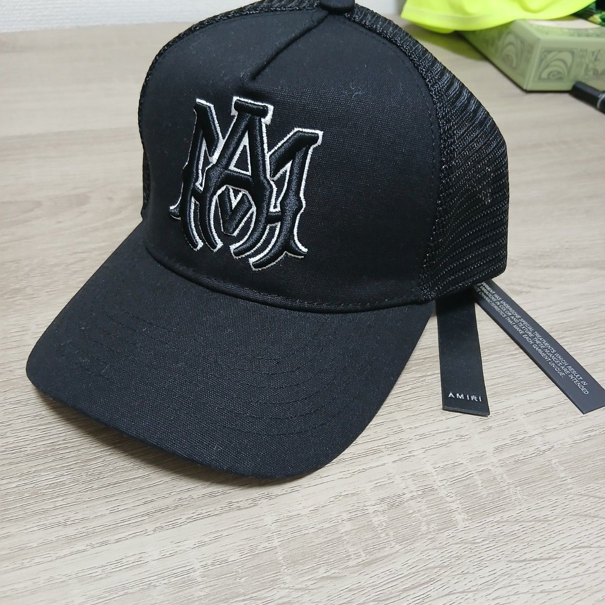 AMIRI アミリ Mロゴ メッシュキャップ ブラック タグ付 再出品｜Yahoo