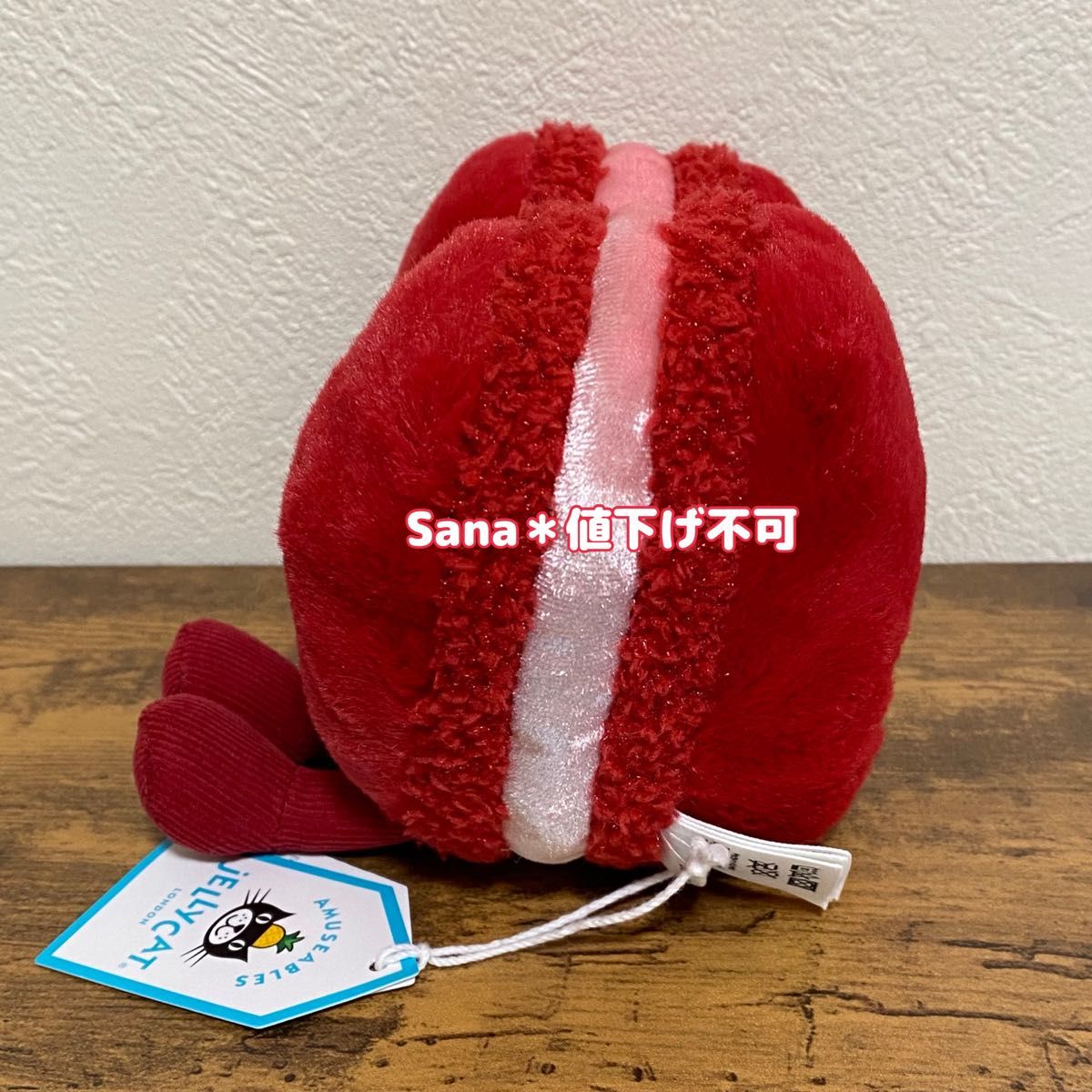 新品 ジェリーキャット ハート マカロン 赤 レッド macaron スイーツ