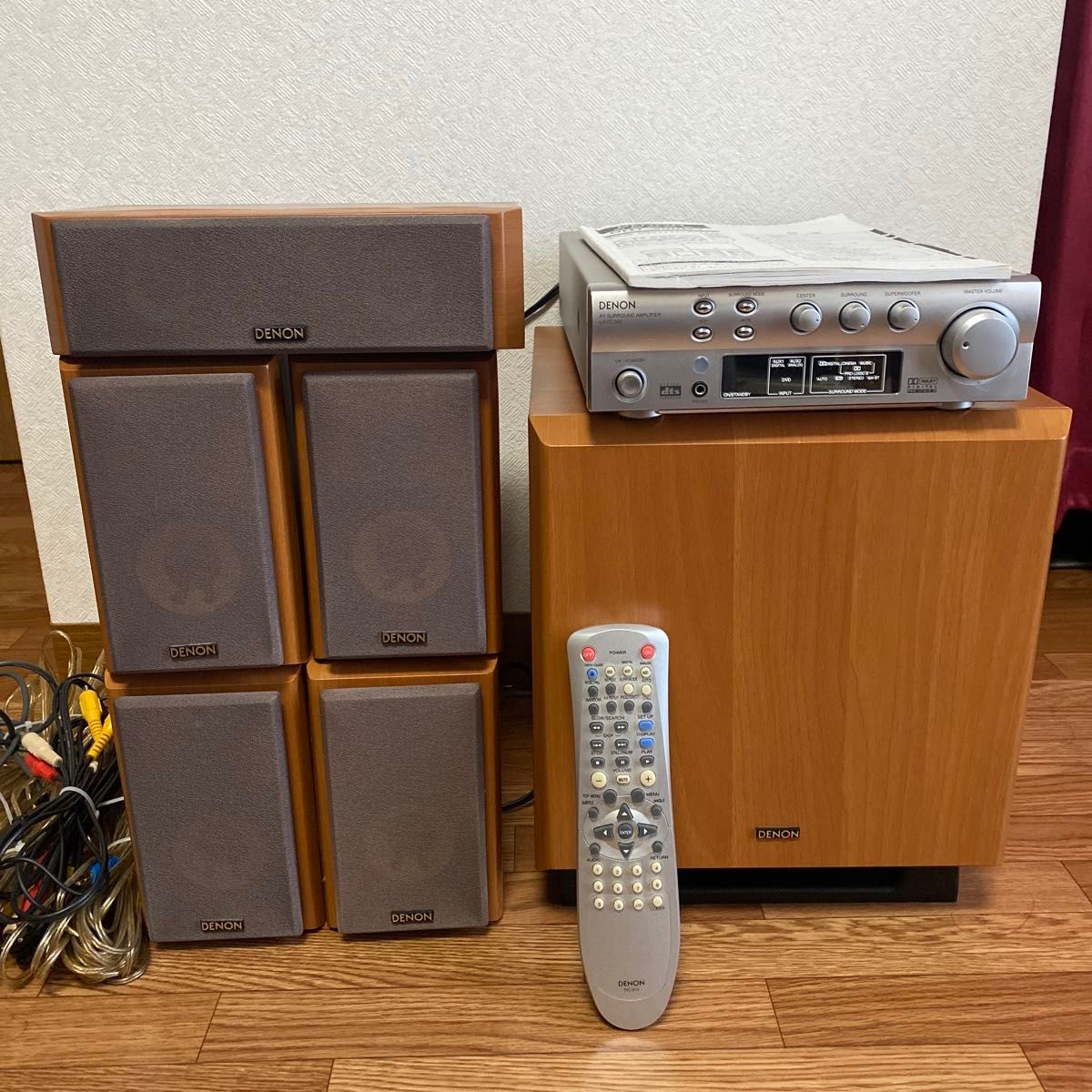 DENON DHT-1000DV ホームシアターシステム スピーカーセット｜Yahoo