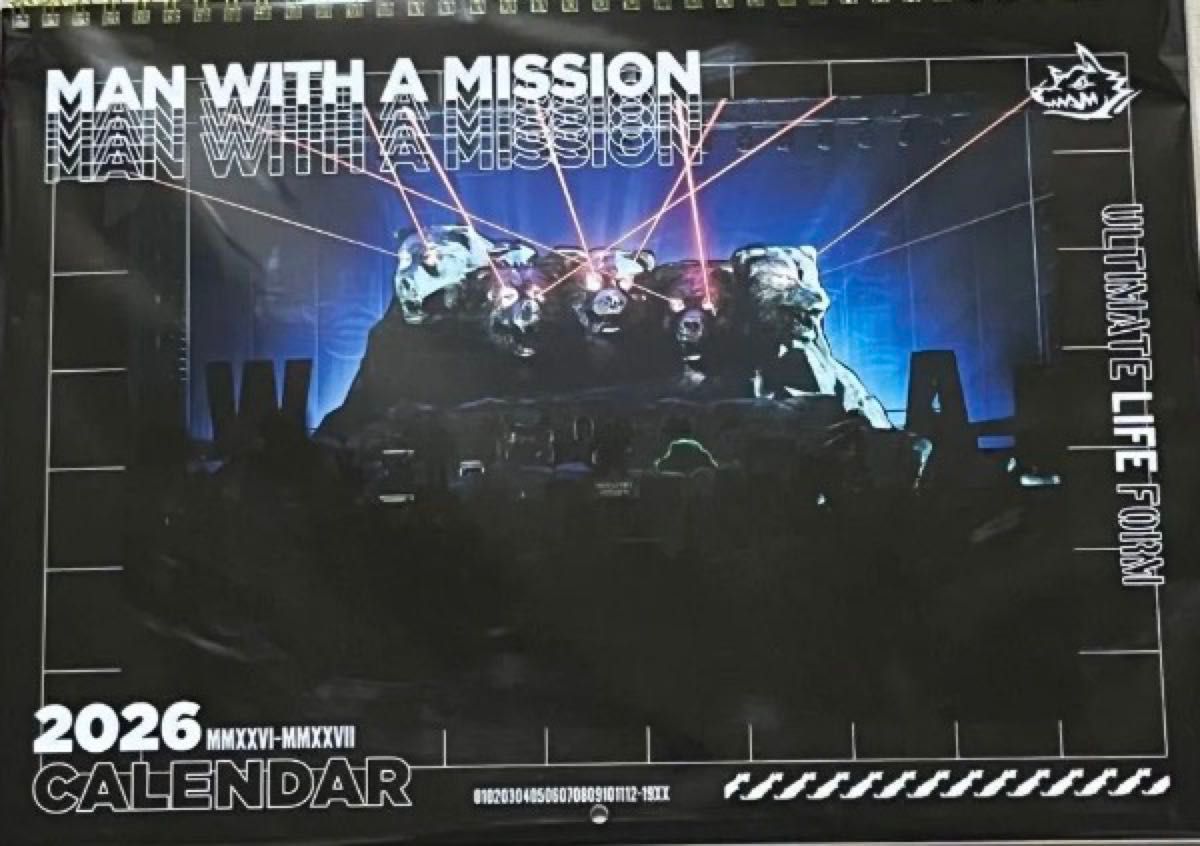 MAN WITH A MISSION 2026年 カレンダー マンウィズ｜Yahoo!フリマ（旧