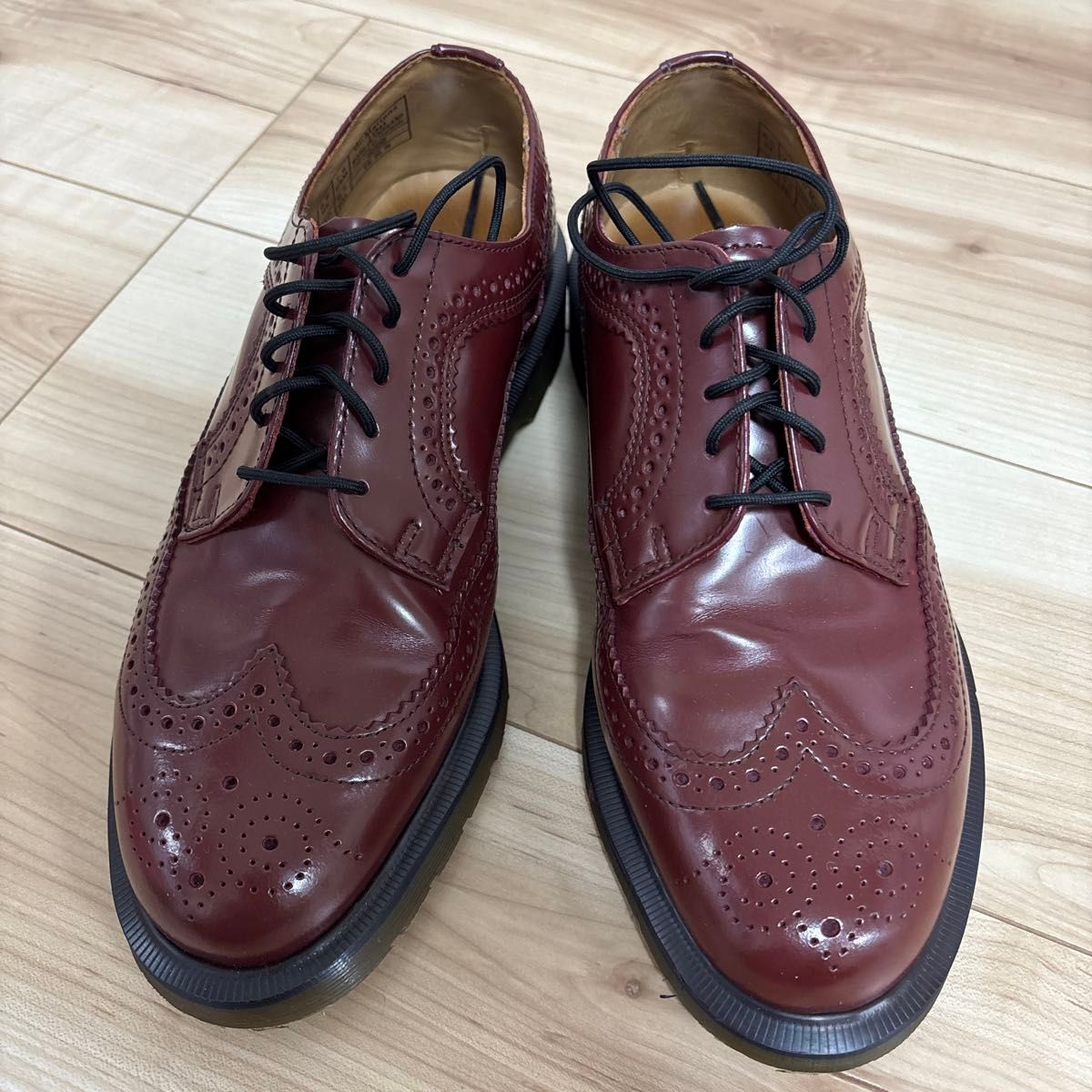 最終値下げ) ドクターマーチン DR MARTENS ウイングチップ レザー