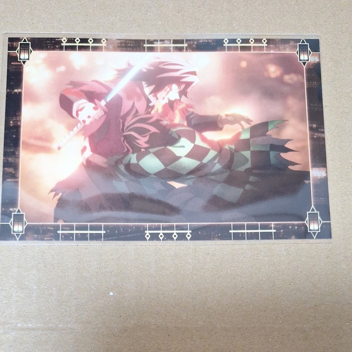 鬼滅の刃 ufotable 冨岡義勇 炭治郎 ポストカード 半券ポストカード