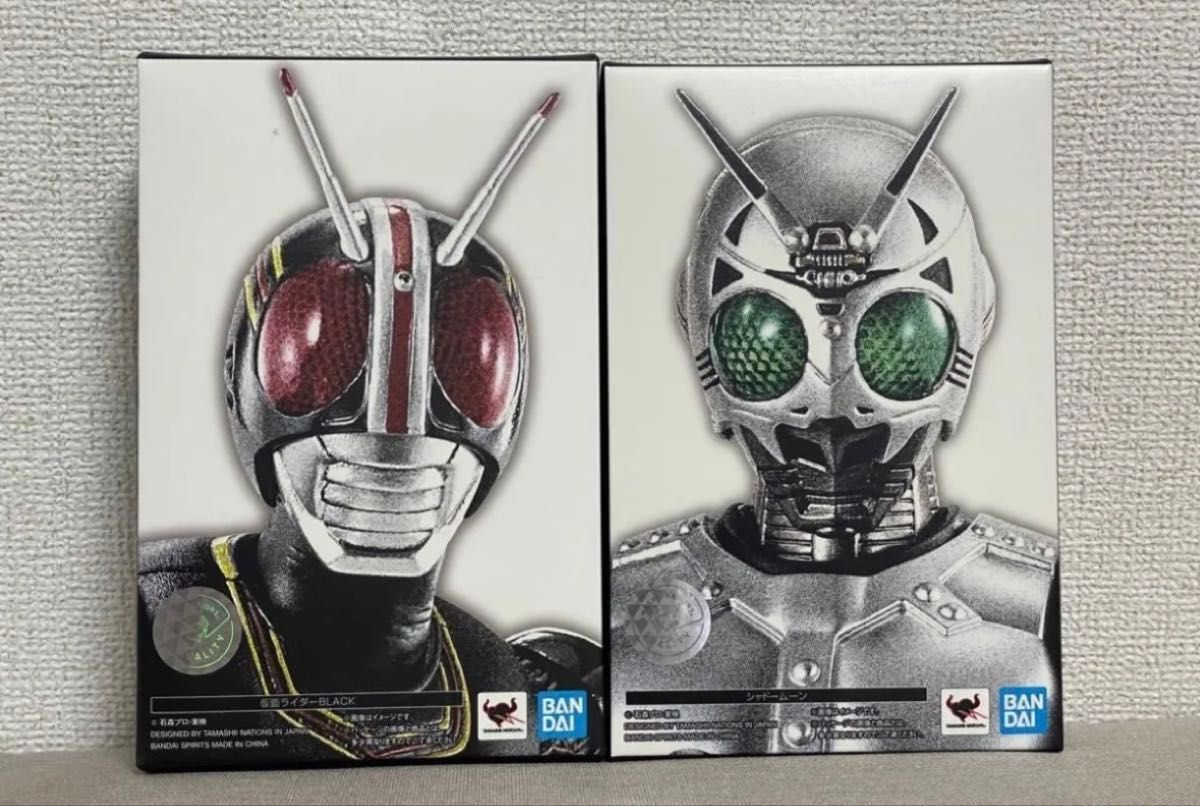 真骨彫 仮面ライダーブラック、シャドームーン 2体セット 未開封 未